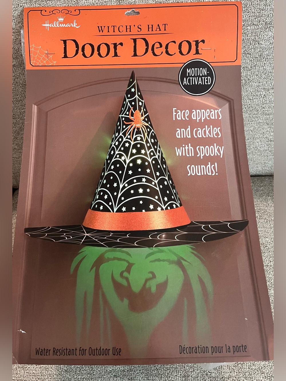 Hallmark Door Decor Witches Hat